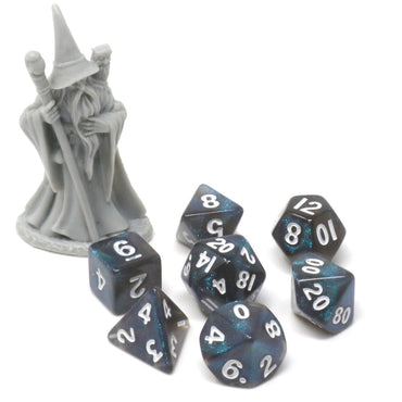 RPG Critling Dice Set (7) - Deepwave Sparkle