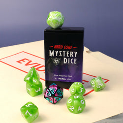 RPG Dice Set (8) - Hard Core Mystery Dice