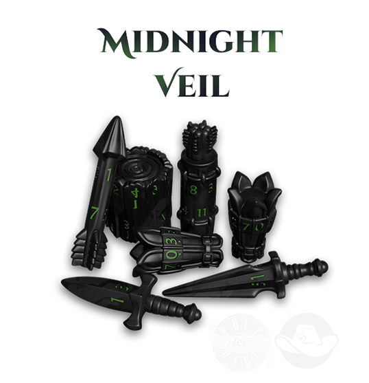 PolyHero Ranger 8 Dice Set