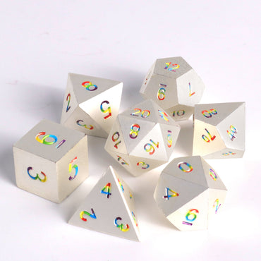 7pc RPG Set - Bright Rainbow