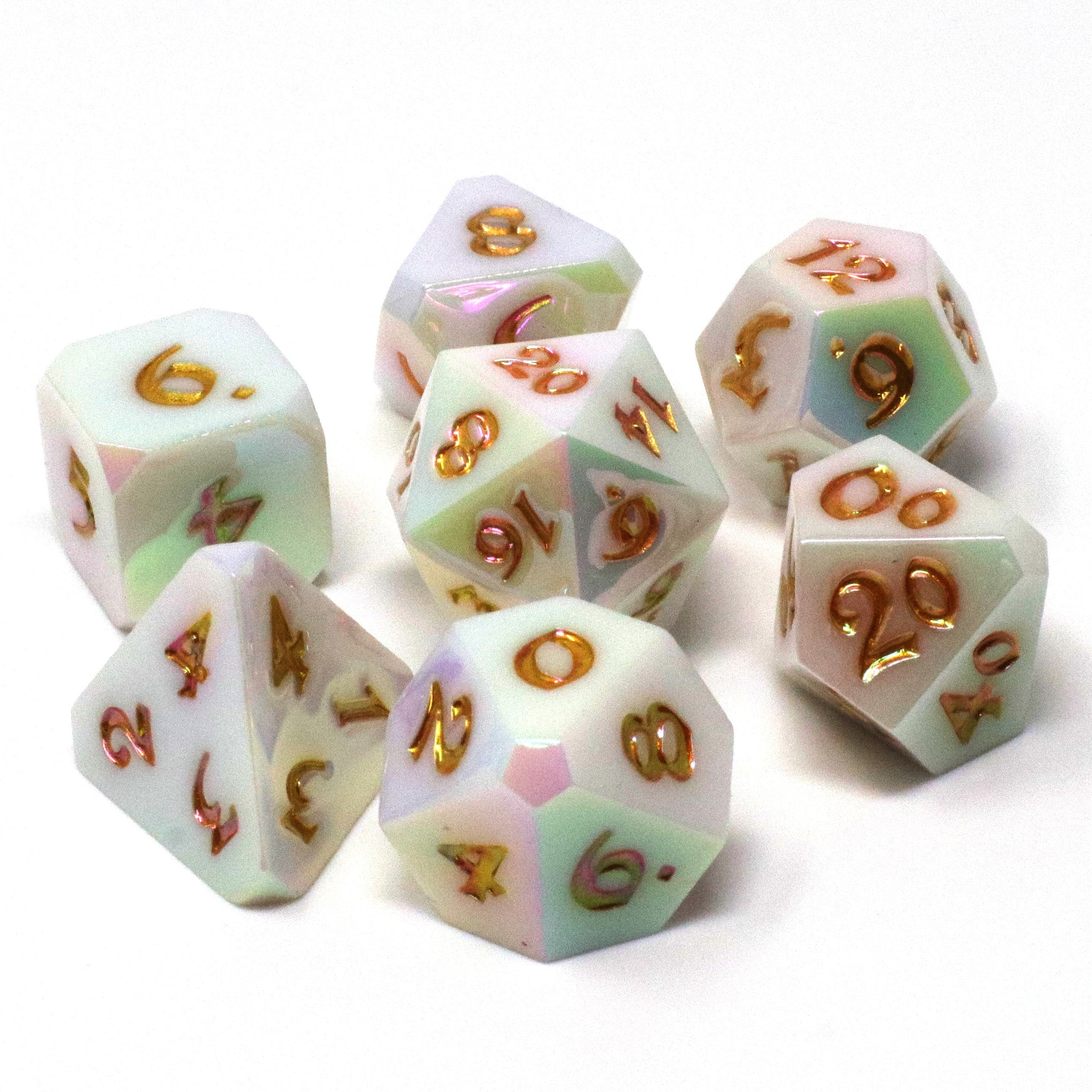 RPG Dice Set (7) - Radiant Wish