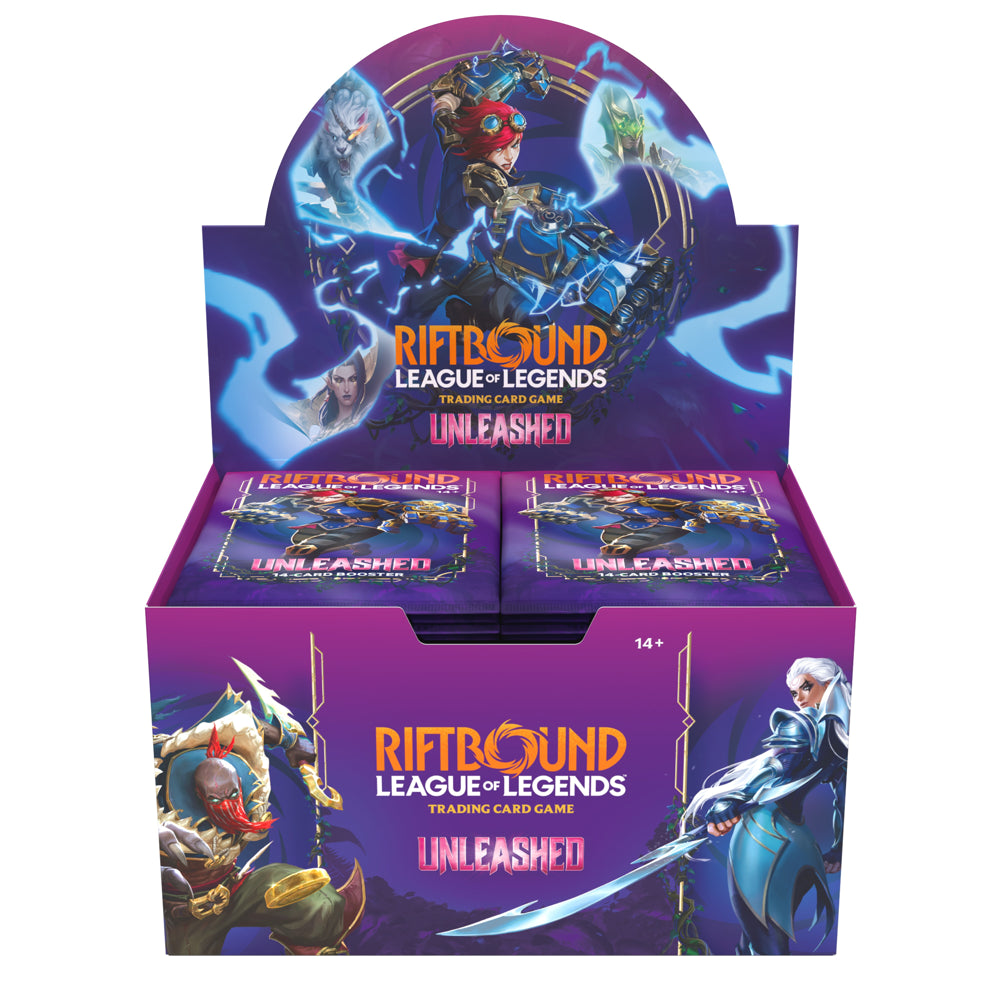 Riftbound Unleashed Booster Box - Preorder (Limit 3 per customer, local pickup only!)