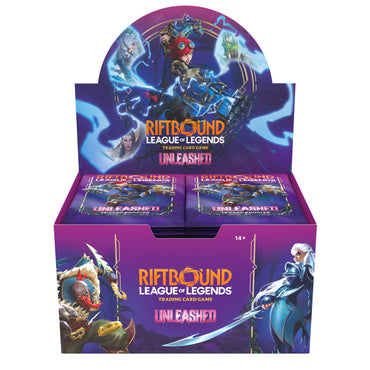 Riftbound Unleashed Booster Box - Preorder (Limit 3 per customer, local pickup only!)