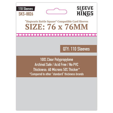 76mm x 76mm - Sleeve Kings (110)