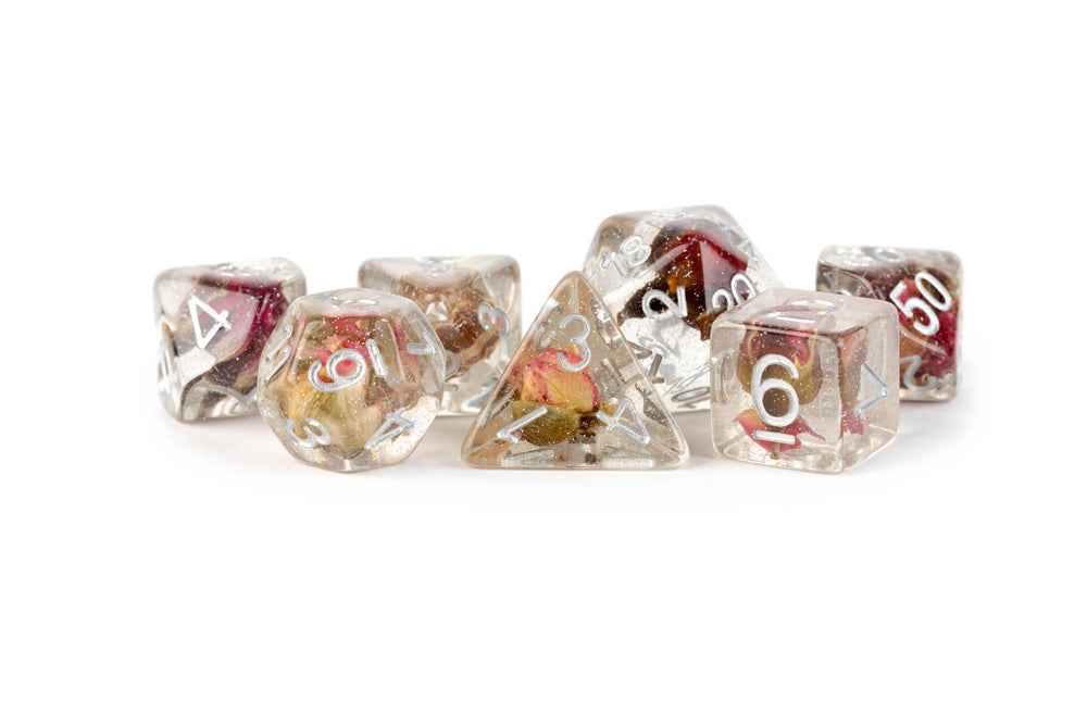 NEW 13 Inclusion Dice Resin: Penguin, Koala, Dinosaur: Rainbow Frost