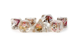 NEW 13 Inclusion Dice Resin: Penguin, Koala, Dinosaur: Rainbow Frost