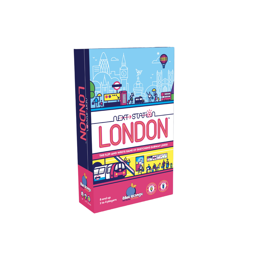 Next Station London : The Flip-and-Write Subway Adventure!