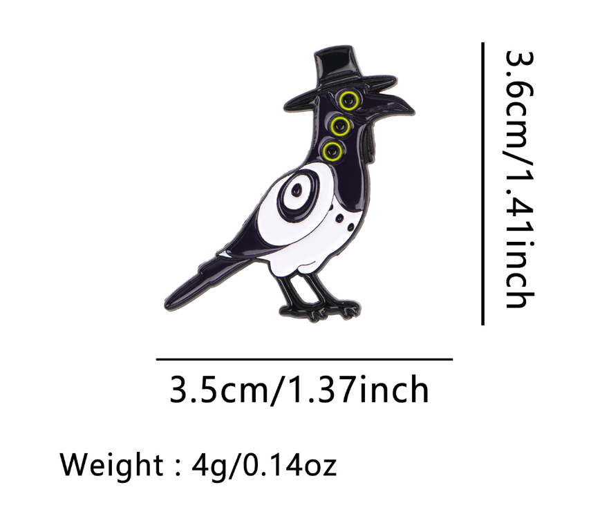 KDH K-pop inspired Metal brooch pins Badges: NR90354