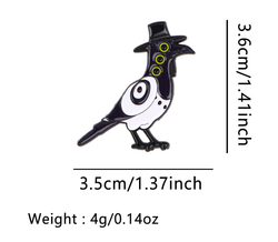 KDH K-pop inspired Metal brooch pins Badges: NR90354
