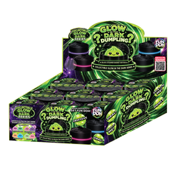 Fun Doh Glow In Dark Mystery Dumpling Squishy Black Basket: Wholesale Price