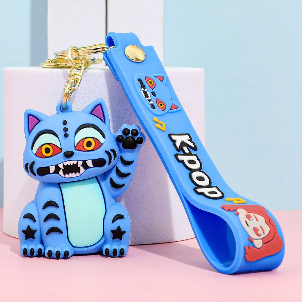 KDH K-pop inspired silicone keychain: Derpy