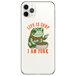 Funny Frog Soup Life Sarcasm High Quality Vinyl Sticker