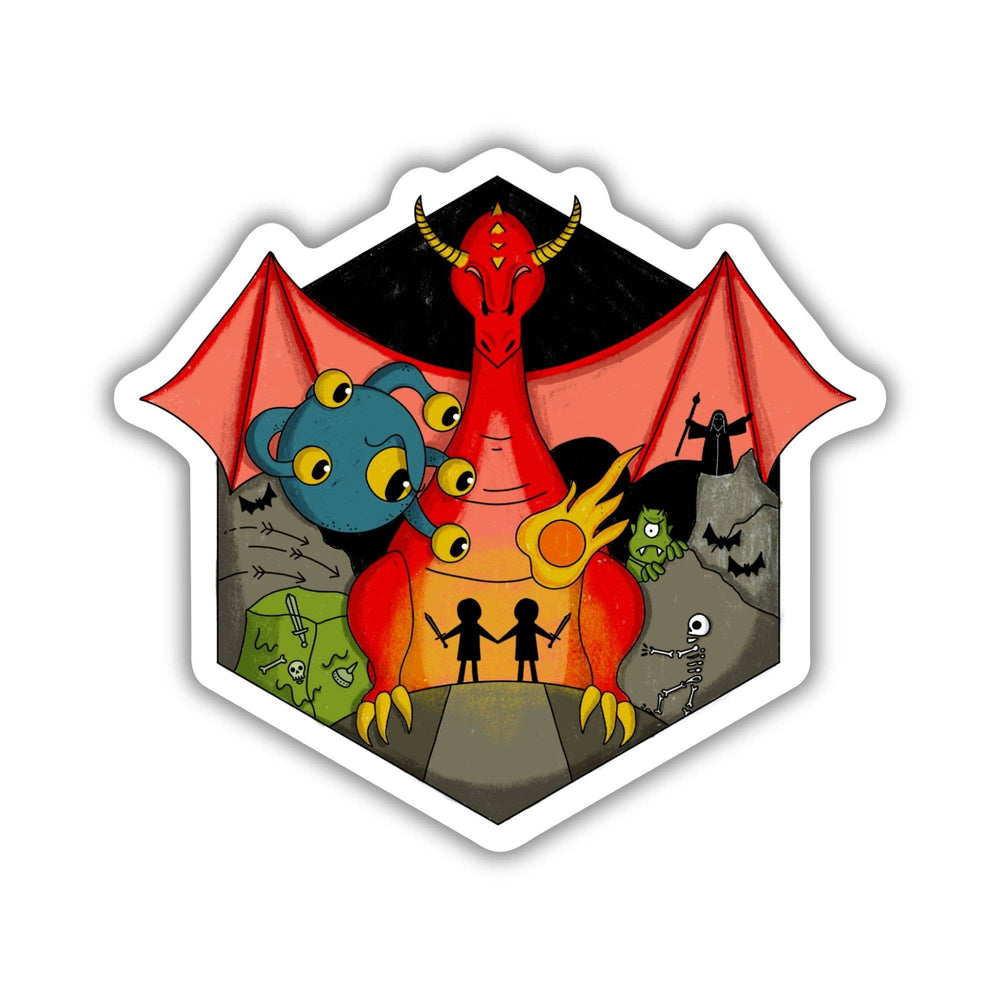 Face the Baddies TTRPG Sticker