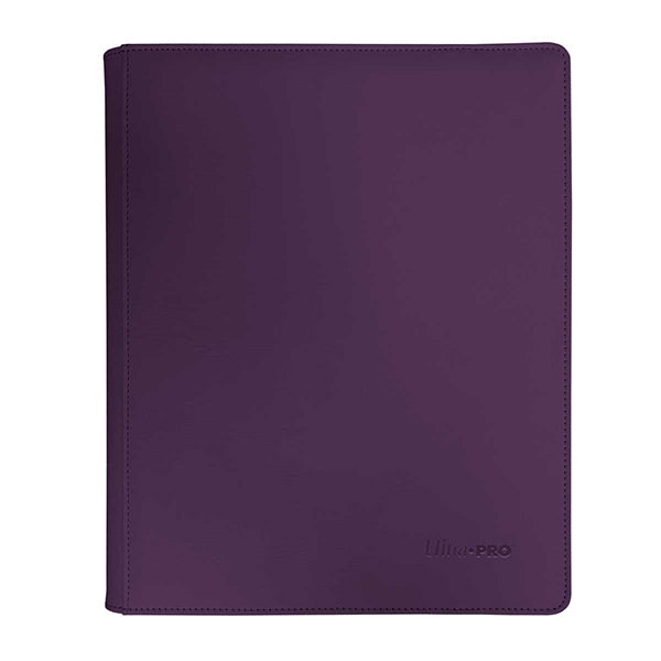 Binder: PRO 9-Pocket Zippered Vivid- Midnight Plum
