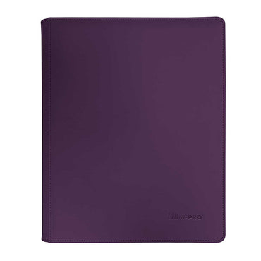 Binder: PRO 9-Pocket Zippered Vivid- Midnight Plum