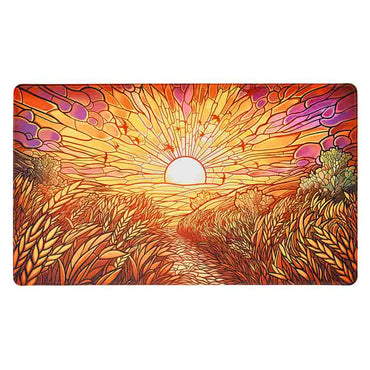 Playmat Arcane Fortress: Stained Glass: Golden Plains