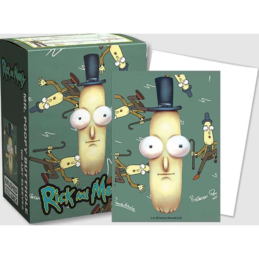 Dragon Shield Art-Brushed: Mr. Poopy Butthole (100)