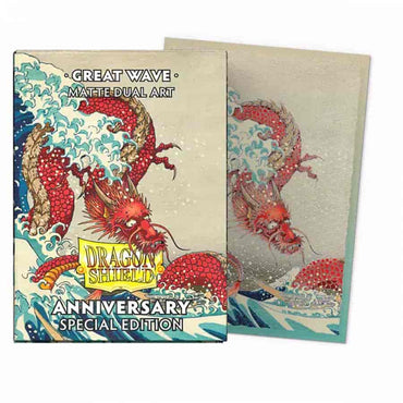 Dragon Shield Dual Sleeves Matte: Great Wave (100)