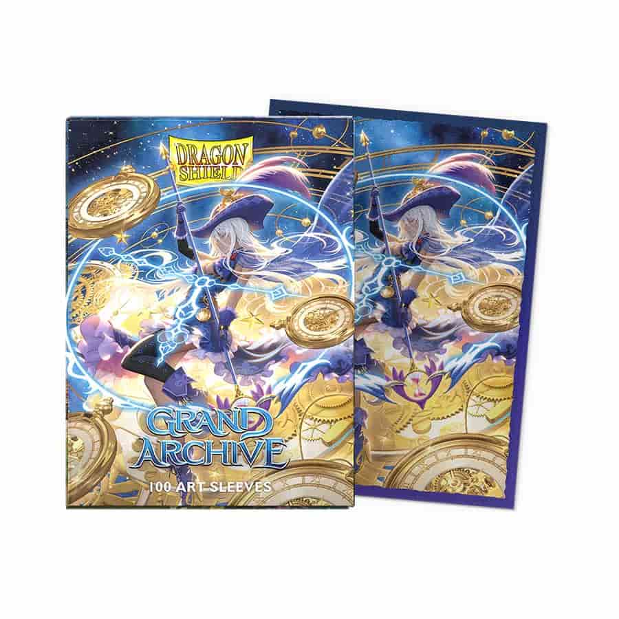 DRAGON SHIELD SLEEVES: MATTE ART: GRAND ARCHIVE: CHRONWARP