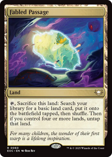 Fabled Passage [Edge of Eternities Commander]