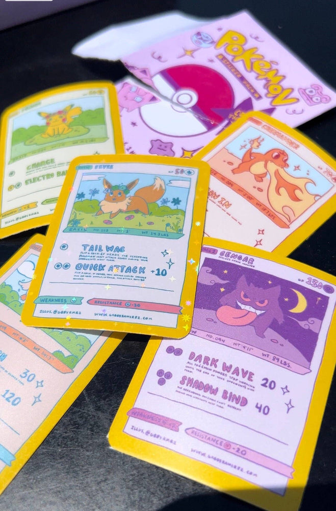 Pokemon Sticker Packs