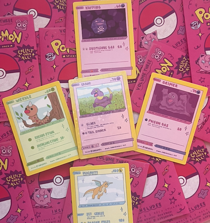 PKMN Sticker Packs VOLUME 3