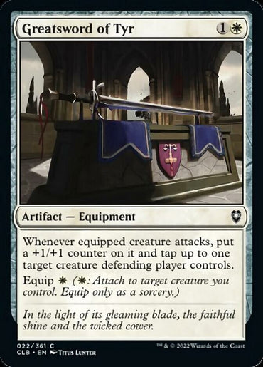 Greatsword of Tyr [Commander Legends: Battle for Baldur's Gate]