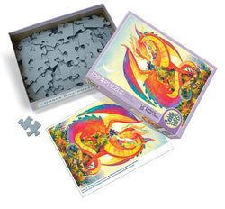 Rainbow Dragon 100pc  puzzle