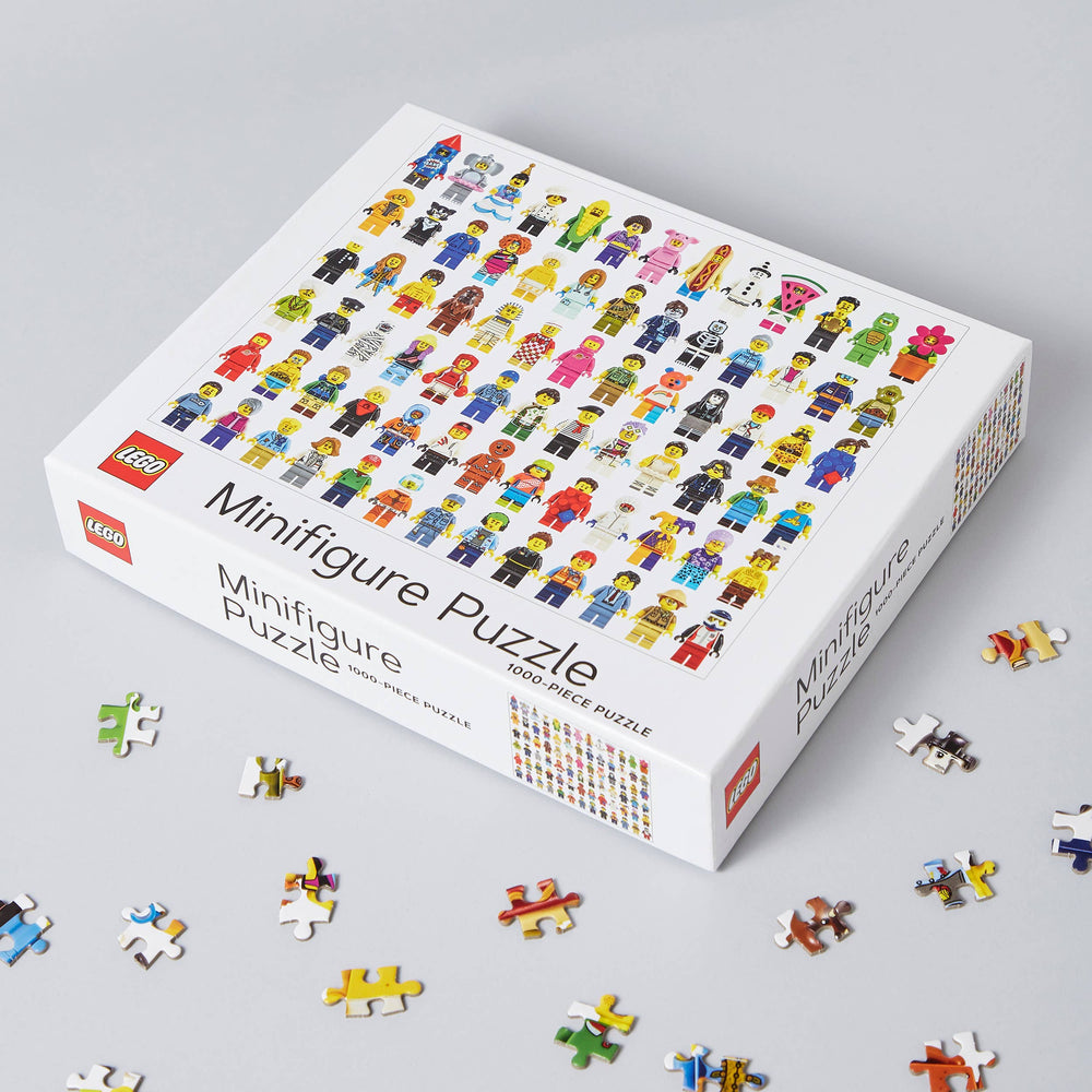 Lego Minifigure 1000-Piece Puzzle