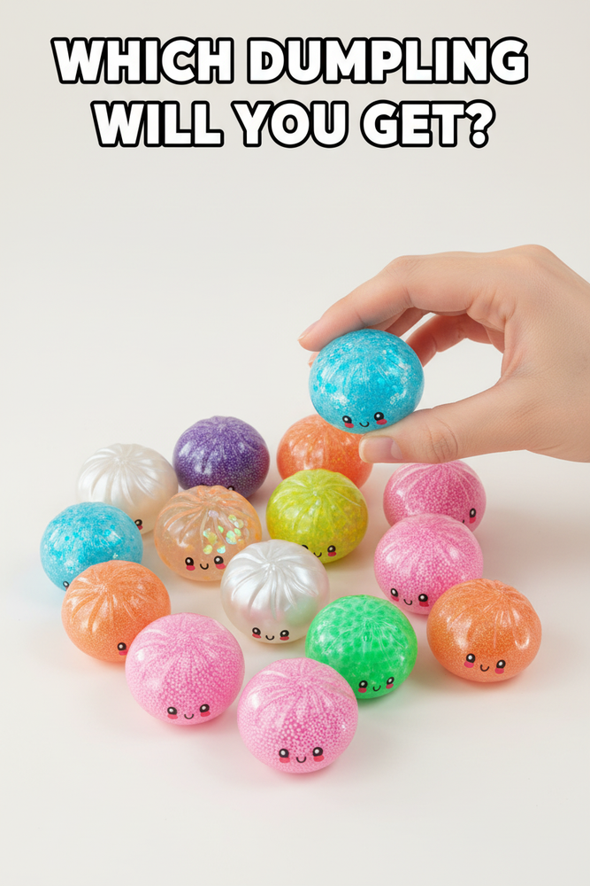 Fun Doh Squishy Mystery Mini Petite 2.5" Dumpling Toy: Wholesale Price