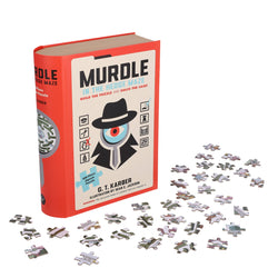 Murdle in the Hedge Maze 500-Piece Jigsaw Puzzle