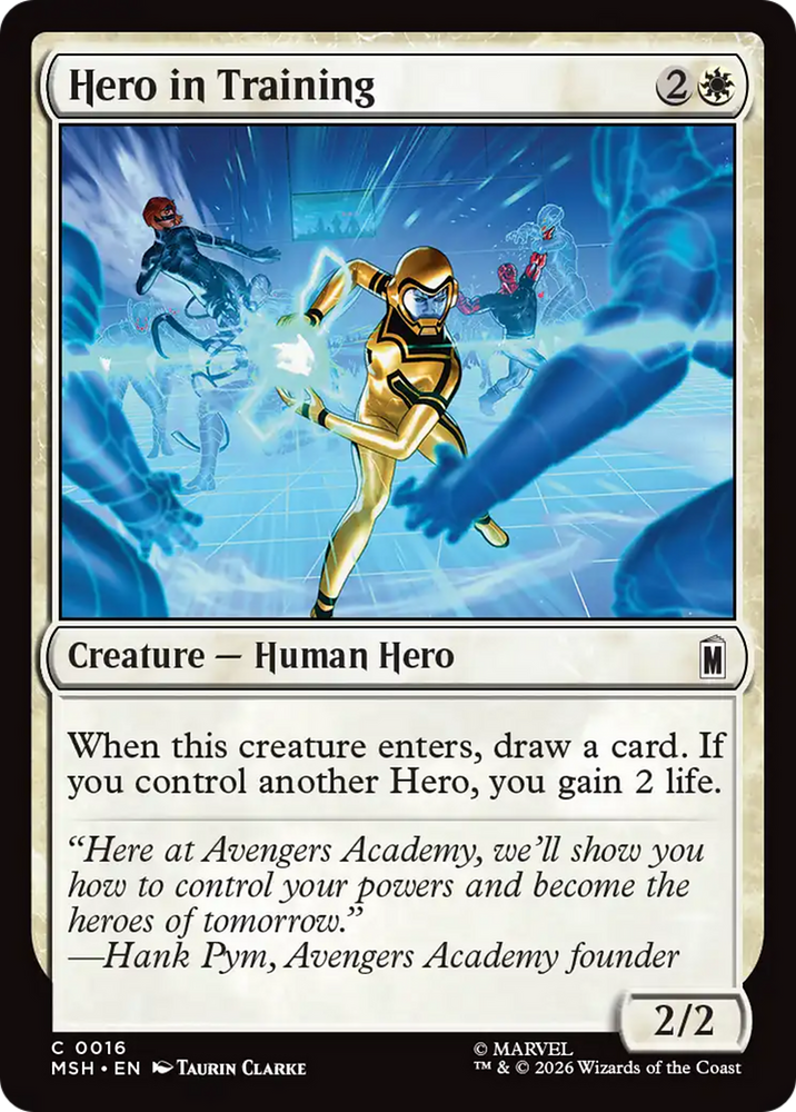 Hero in Training [Marvel Super Heroes]