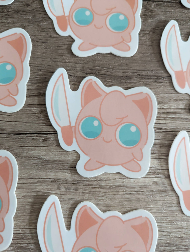 Better Choose Jigglypuff - Cute Pokemon Vinyl Sticker