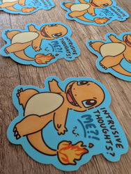 Charmander - Cute Pokemon Nintendo Game Vinyl Sticker
