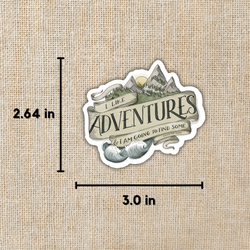 I Like Adventures Sticker
