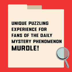 Murdle in the Mystery Mansion 500-Piece Jigsaw Puzzle