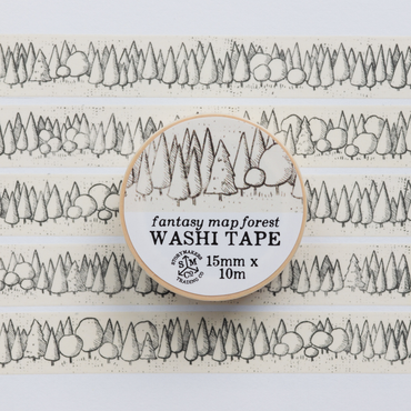Fantasy Forest Washi Tape - Mapmaker Series