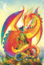 Rainbow Dragon 100pc  puzzle