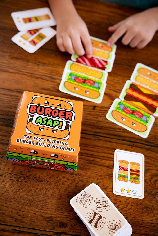 Burger ASAP : The Speedy Burger Building Challenge!