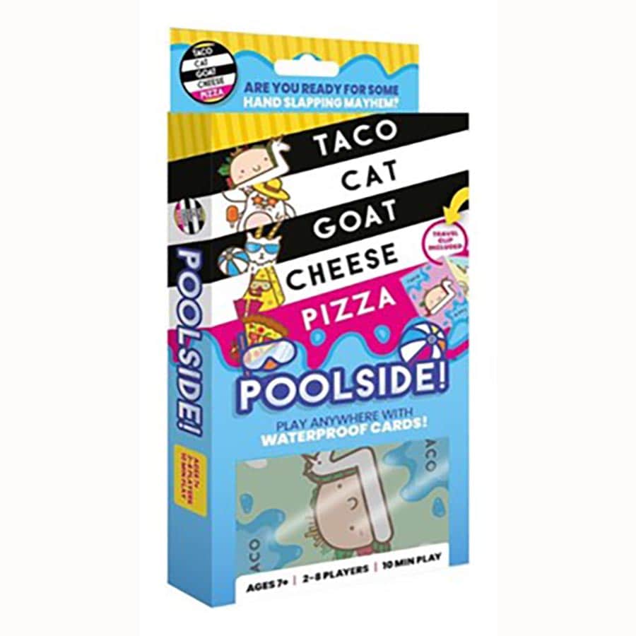 Taco Cat Goat Cheese Pizza Poolside!