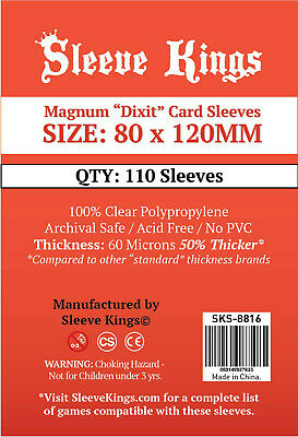 80mm x 120mm - Sleeve Kings (110)