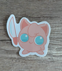 Better Choose Jigglypuff - Cute Pokemon Vinyl Sticker