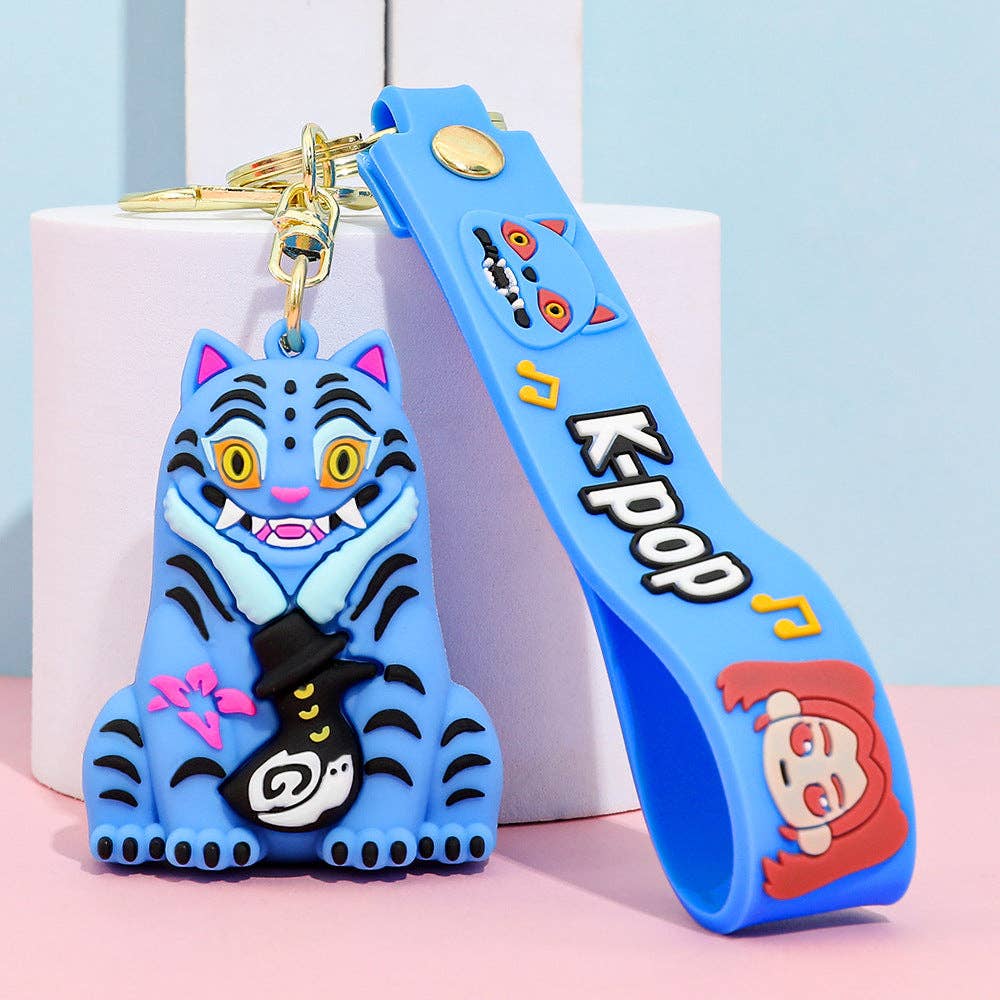 KDH K-pop inspired silicone keychain: Zoey