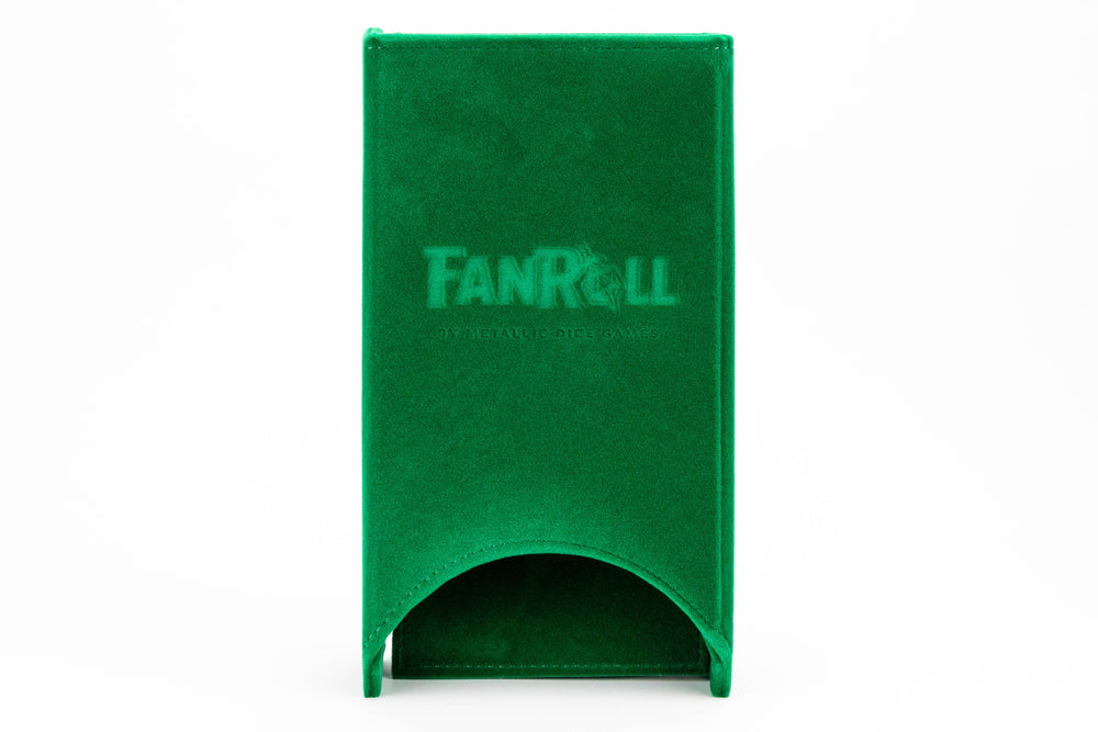 Fold Up Dice Towers for Random DND Dice Rolls (6 colors): Green