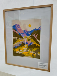 Mt Owen in the Tetons Print: 8x10