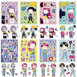 KDH K-pop inspired DIY Puzzle Sticker-8sheets