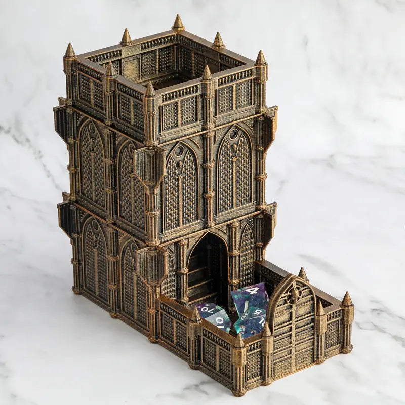 Dice Tower Cathedral Bronze (DADTCA1)