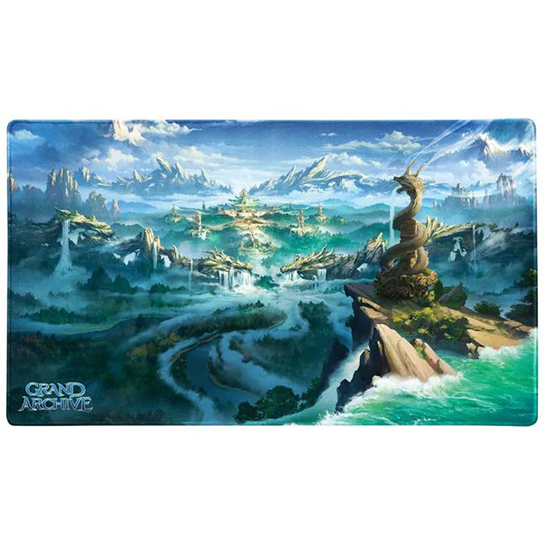 Dragon Shield: Playmat w/ Tube- 'Grand Archive Baidi, Oathsworn Palace