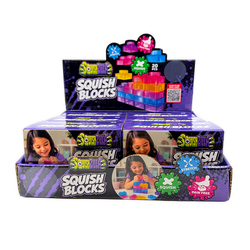 Fun Doh Squish Blocks Building Fidget Sensory Toy- 6/Display: Wholesale Price