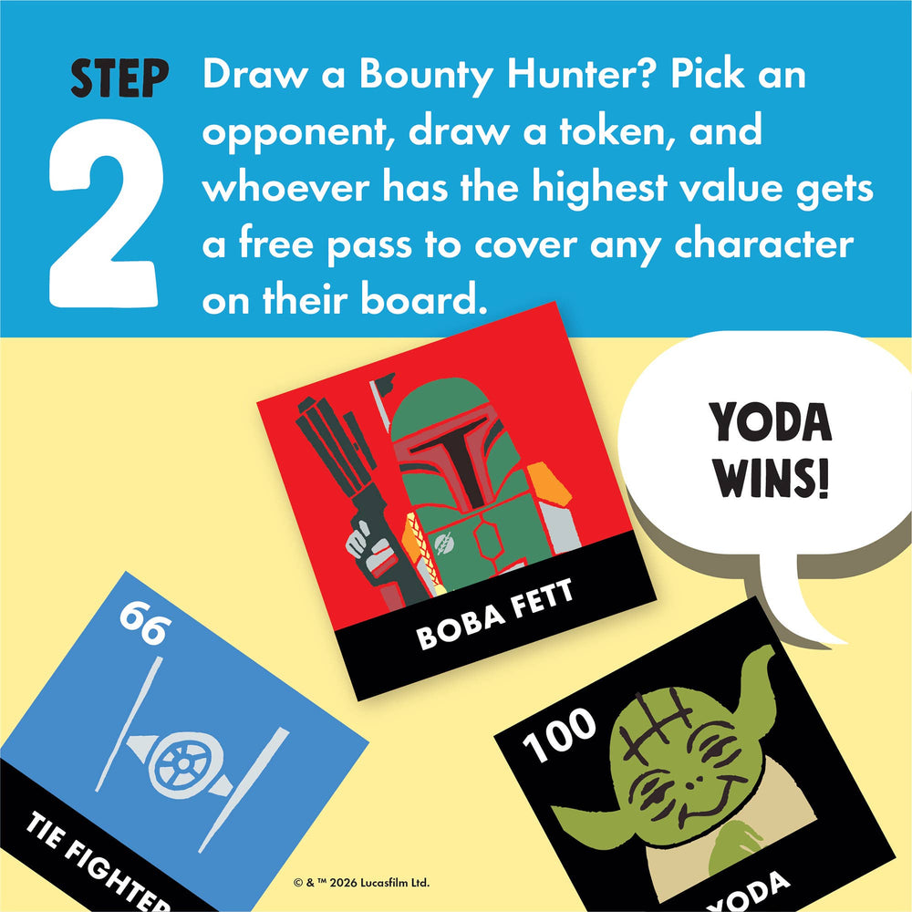 Star Wars Bounty Hunter Bingo